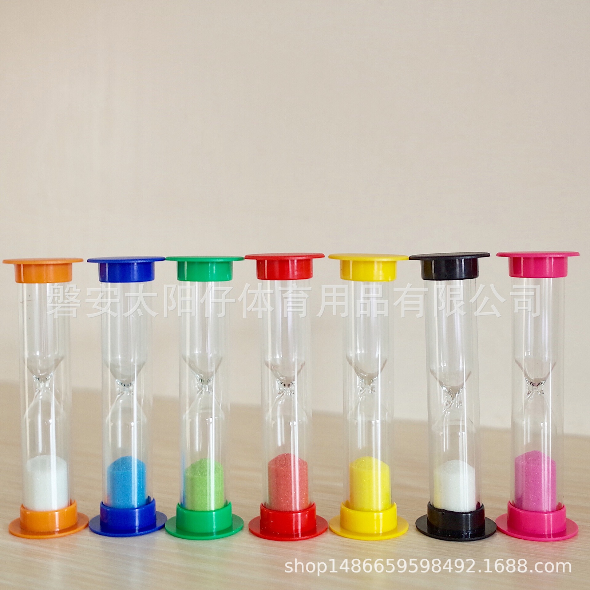 Hourglass timer ornaments creative children's gifts crafts plastic glass home home hourglass wholesale