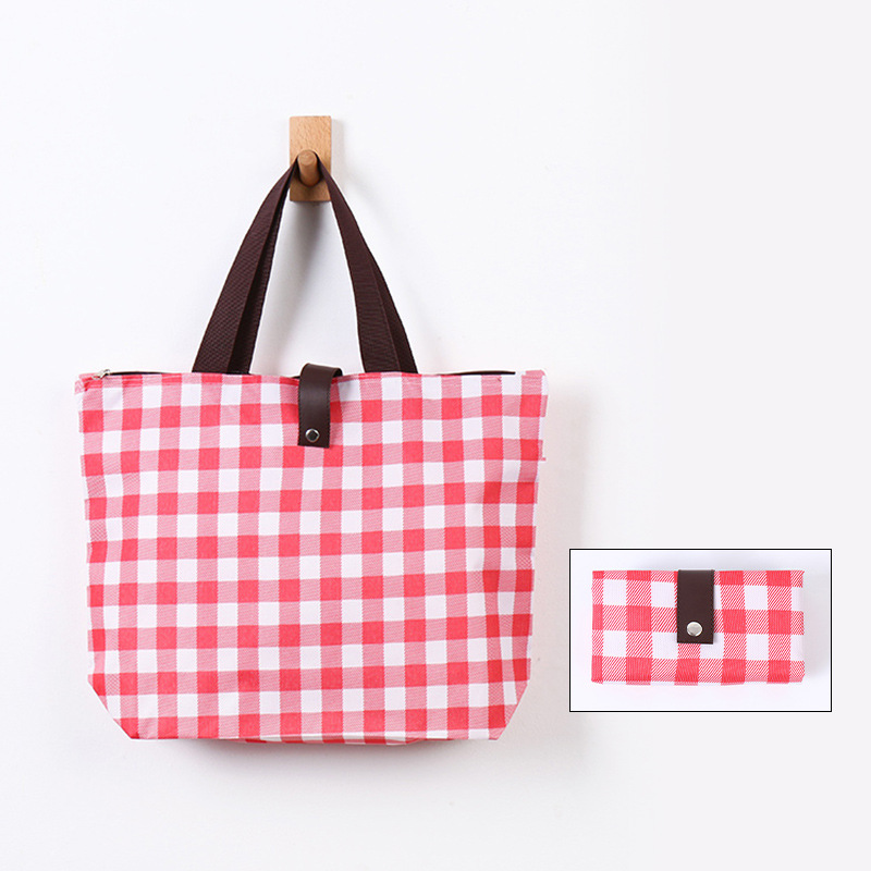 Picture of Oxford Cloth Foldableing Shopping Bag Satchel Shopping Bag Satchel Advertising Environmentally Friendly Foldableable Grocery Shopping Bag Customization