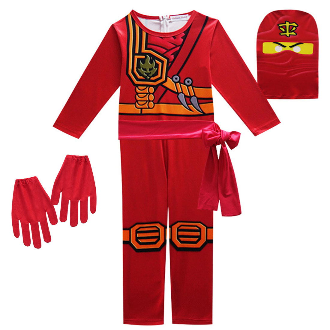 Picture of Spot LEGO Phantom Ninja Costume Halloween Costume LEGO NINJAGO Costume Children's Ninja Costume