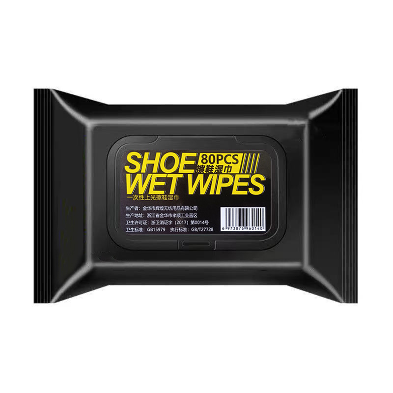 Picture of Shoe polishing wipes white shoes shoe washing brush shoes disposable sneakers decontamination sneaker cleaning agent cleaner factory straight hair