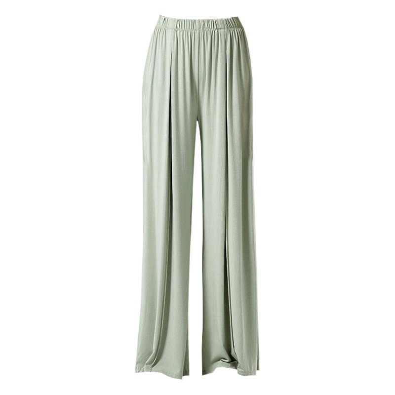 Chinese Dance Practice Clothing Women's Pants Ethnic Classical Dance Training Short-sleeved Body Wide-leg Pants Modern Dance Pants