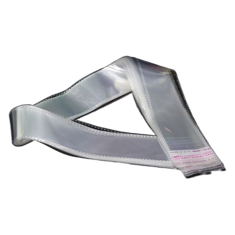 OPP bag self-adhesive bag 6*60 thickened packing bag thin strip bag transparent plastic dustproof sealing plastic bag wholesale