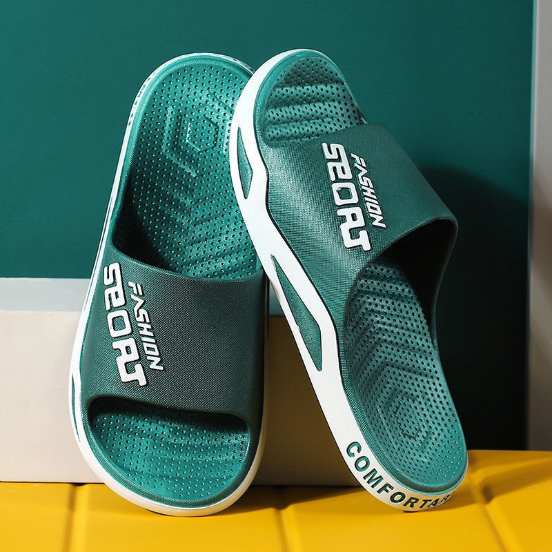 Picture of New Men's Slippers Wholesale Summer Household Non-slip Thick Bottom Indoor Home Bathroom Slippers Men's Slippers