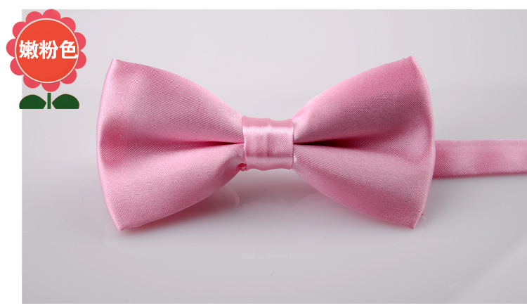 Picture of Factory direct solid color children's bow tie boys and girls Baby double bow kindergarten performance candy color wholesale
