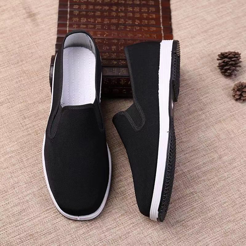 Picture of Old Beijing Cloth Shoes Men's Summer Non-Slip Smelly Wear-Resistant Work Shoes Labor Protection Driving Shoes Breathable Casual Comfortable Wholesale