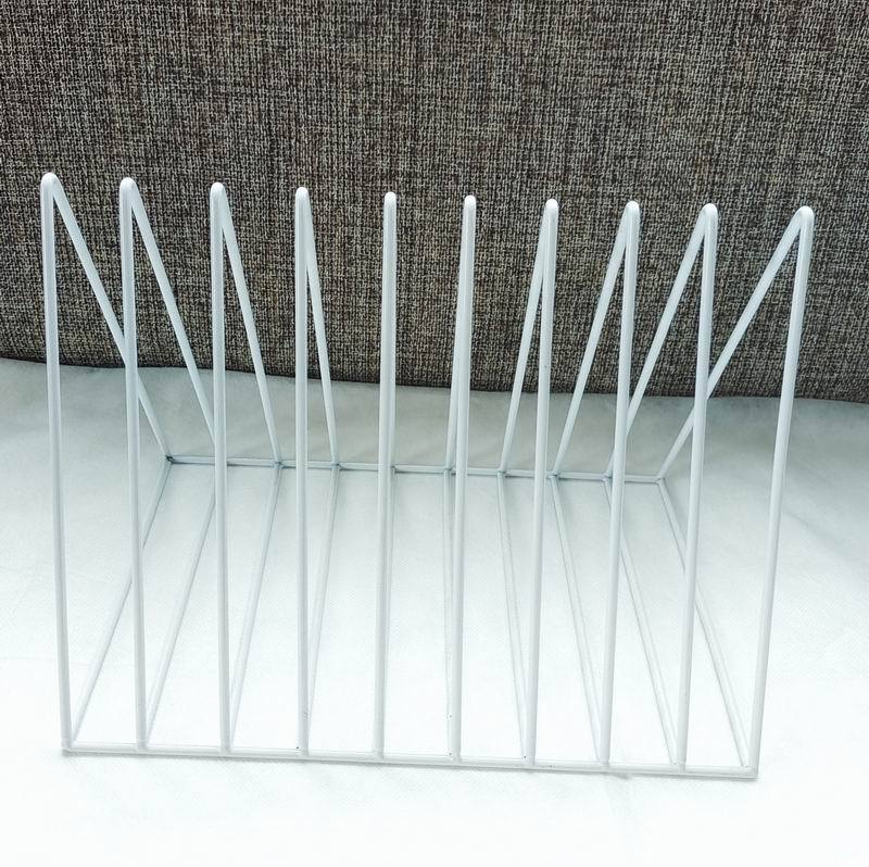 Picture of Manufacturers Nordic can set nine-card bookshelf iron stationery supplies sundries basket stationery books storage frame