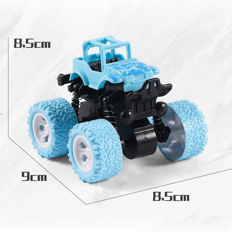 Picture of Off-road inertia pull-back four-wheel drive model boy stunt children's toy car crash car manufacturers wholesale