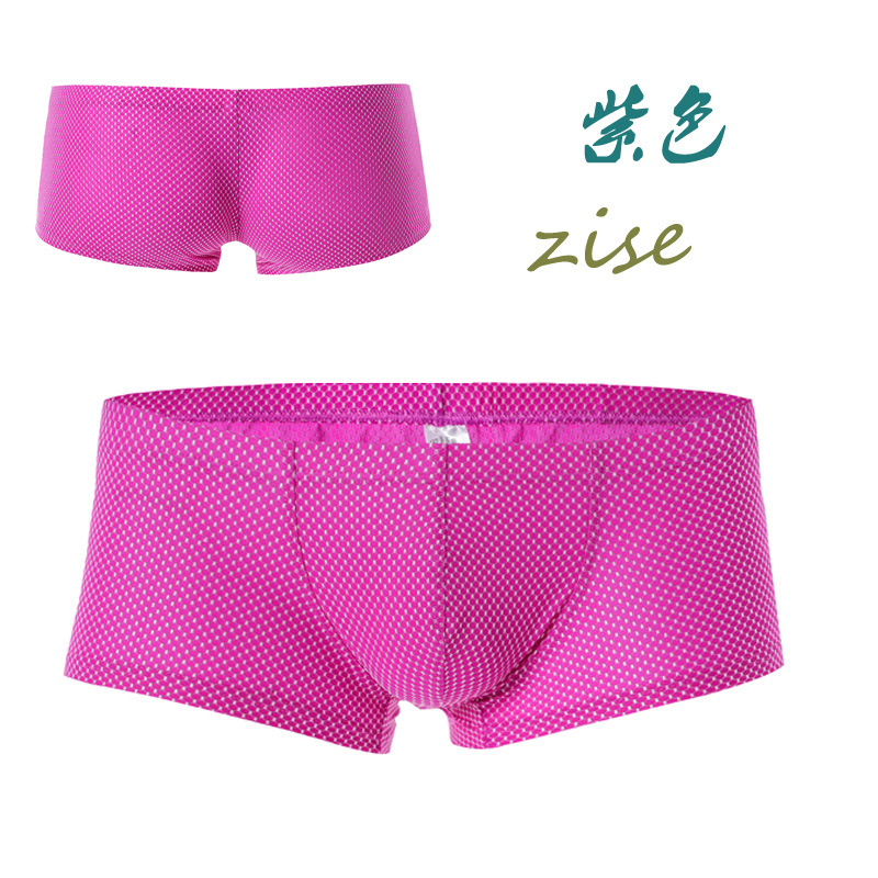 Boxer wholesale men's fashion comfortable high-end nylon underwear low waist tight boxer pants a generation of B701
