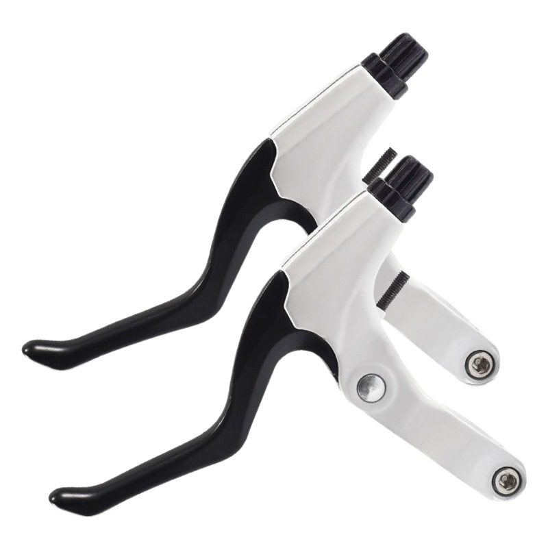 Bicycle brake handle mountain bike aluminum alloy three-finger brake handle Cycling Bicycle brake aluminum handle accessories