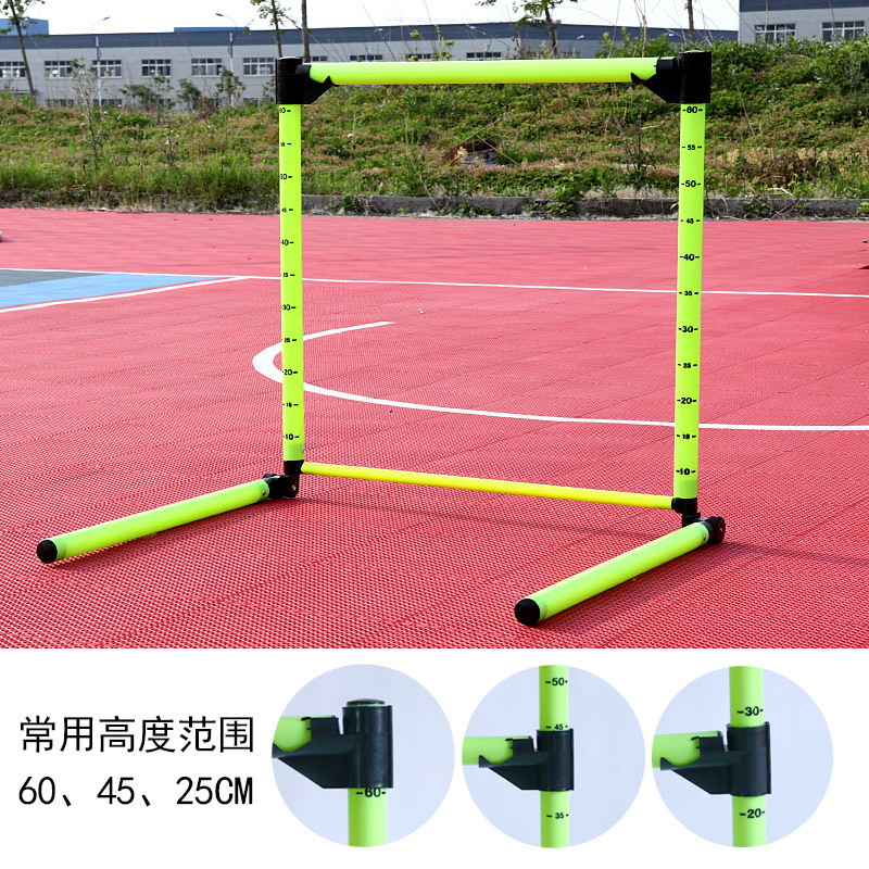 Picture of Scaled Hurdles Combined Adjustable and Removable Training Hurdles Standard School Track and Field Competition Training Hurdles