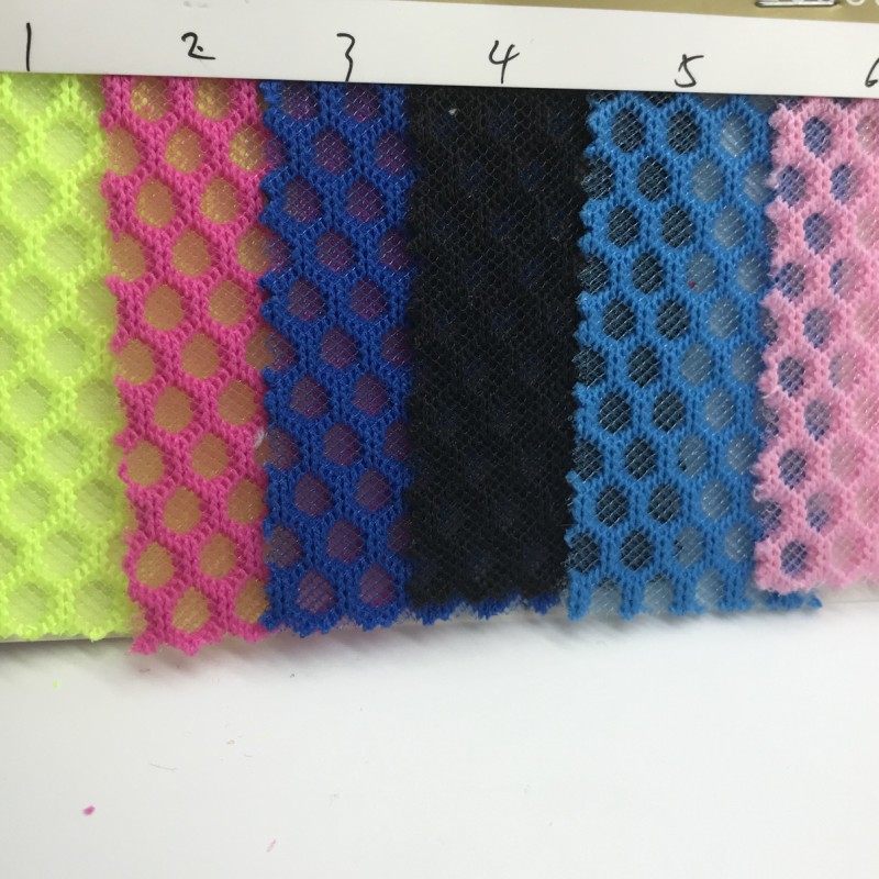 Special double-sided sandwich mesh fabric special shoe mesh 3d honeycomb mesh breathable luggage toy shoe fabric
