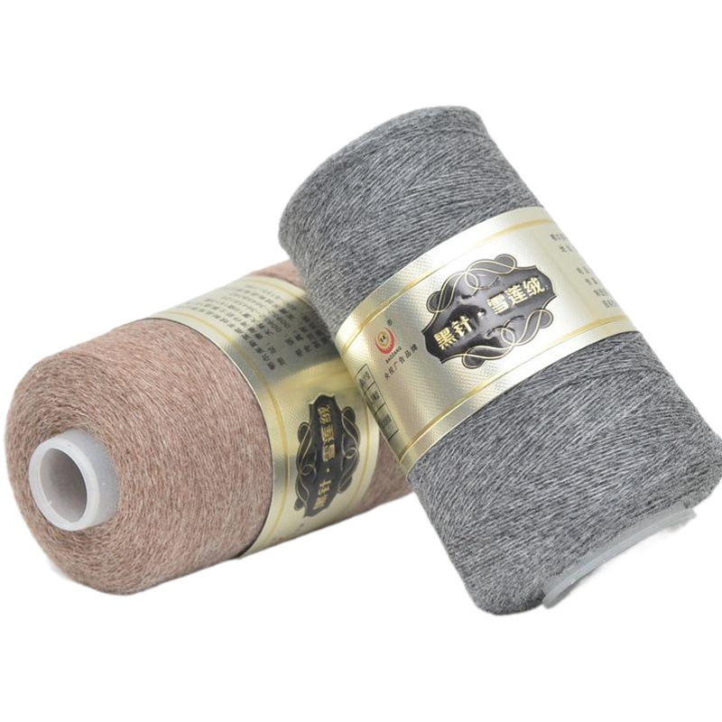 Black Needle Snow Lotus Fleece Gold Fleece Fleece Treasure Hand Woven Machine Fine Cashmere Fleece Black Needle Dai Mink Fleece Fleece