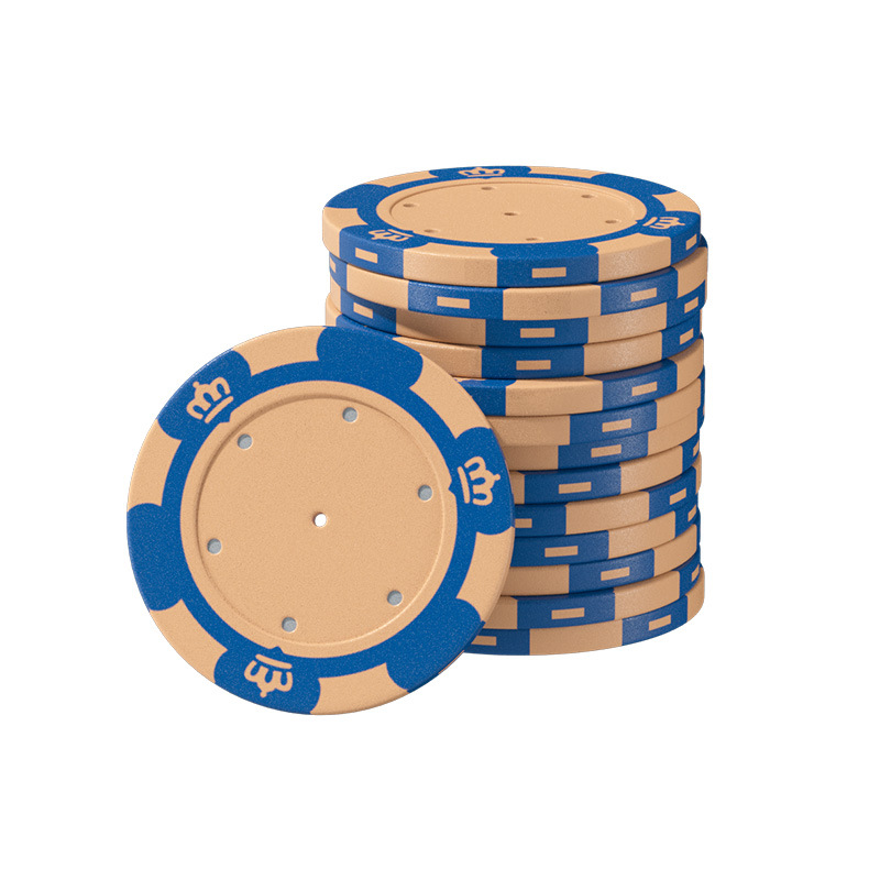 Picture of Blank chip coins, crown clay chip points, concert support images, customizable, no face value chip coins