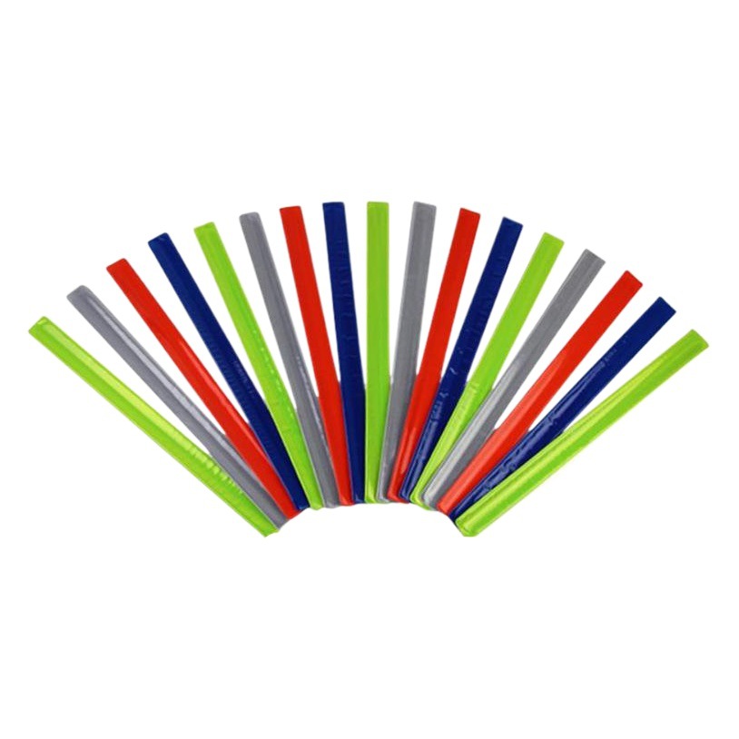 Riding Reflective Pants Foot Strip Mountain Bike Multi-color Belt Warning Leggings Pants with Snap Ring Bicycle Reflective Strip