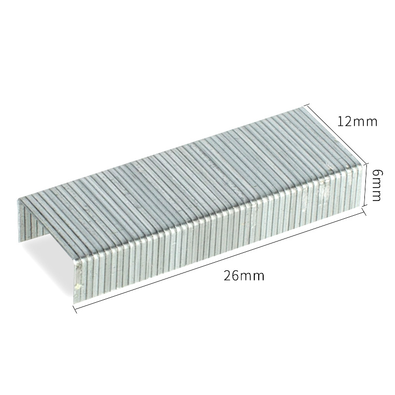 Picture of Deli stationery 0012 staples unified 12 general conventional staples 24/6 Staples wholesale