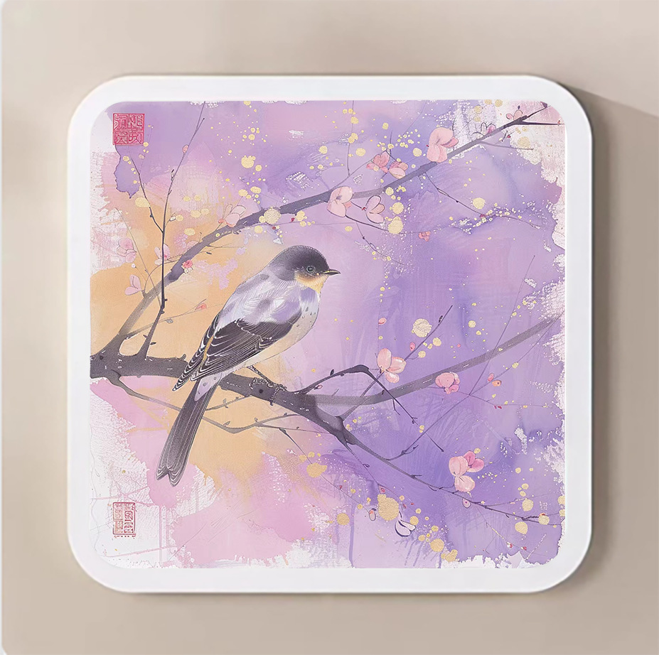 Picture of Bathroom Mural Storage Box Bathroom Clothes Artifact Waterproof Non-Punch Wall-Mounted Folding Storage Cabinet Storage Rack