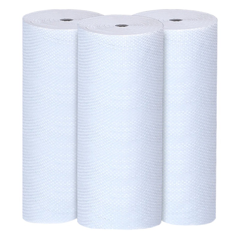 White woven bag cloth roll cloth barrel snakeskin bag barrel cloth roll semi-finished product wrapping bag single piece winding packaging