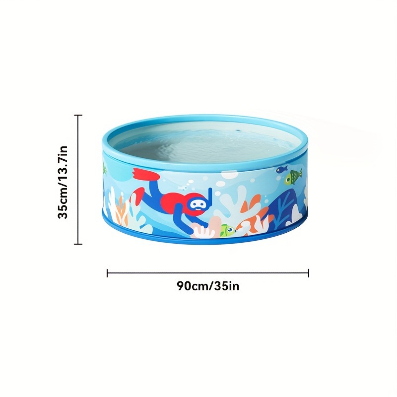 Picture of Cross-Border Wholesale Large Outdoor Inflatable Swimming Pool Family Round Pool Children's Home Thickened Baby Swimming Pool