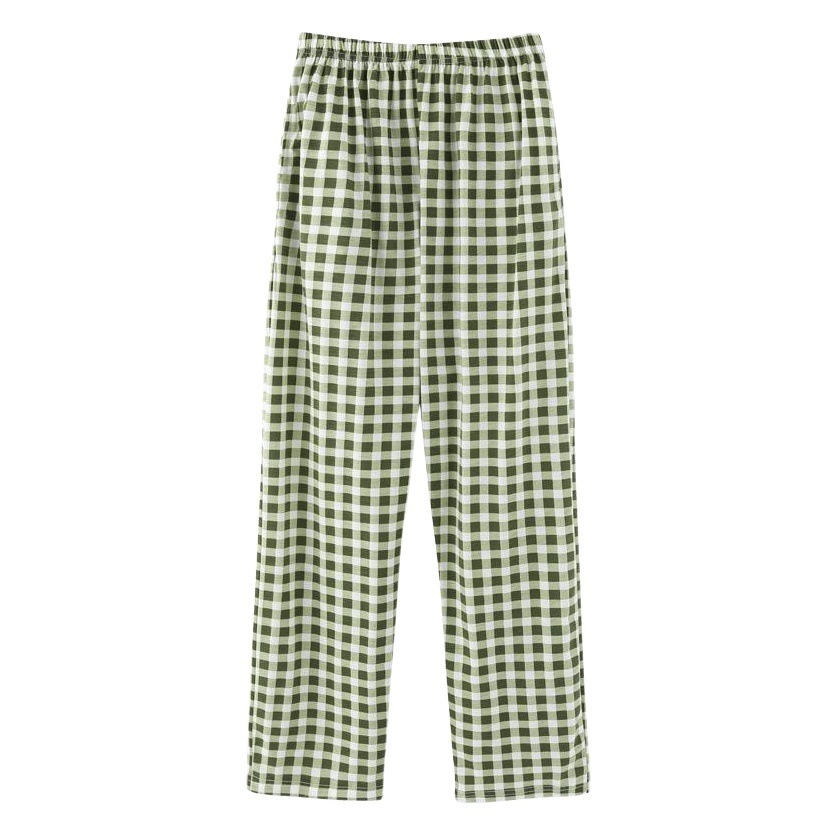 Summer Pajama Pants Women's Pants Loose Knitted Cotton Home Pants Thin Plus Large Size 200 Jin Chubby MM Spring and Autumn Wear