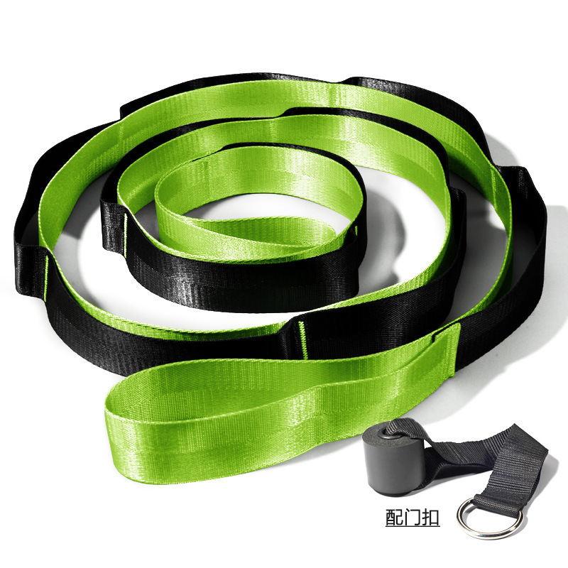 Picture of Factory direct fitness yoga stretch band quality yoga stretch band training yoga band yoga rope