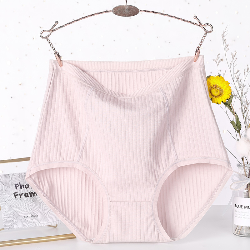 Picture of High waist large size underwear women's cotton antibacterial fat mm200 kg fat sister underwear cotton ladies shorts head