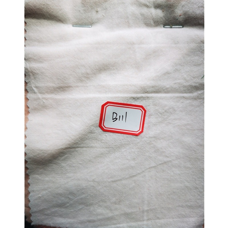 Picture of Plain Fine Fabric Yarn-dyed This White 7865 Solid Color Cotton Lining Bed Sheet Fabric Factory Pure Cotton Plain Washed Crepe Cloth