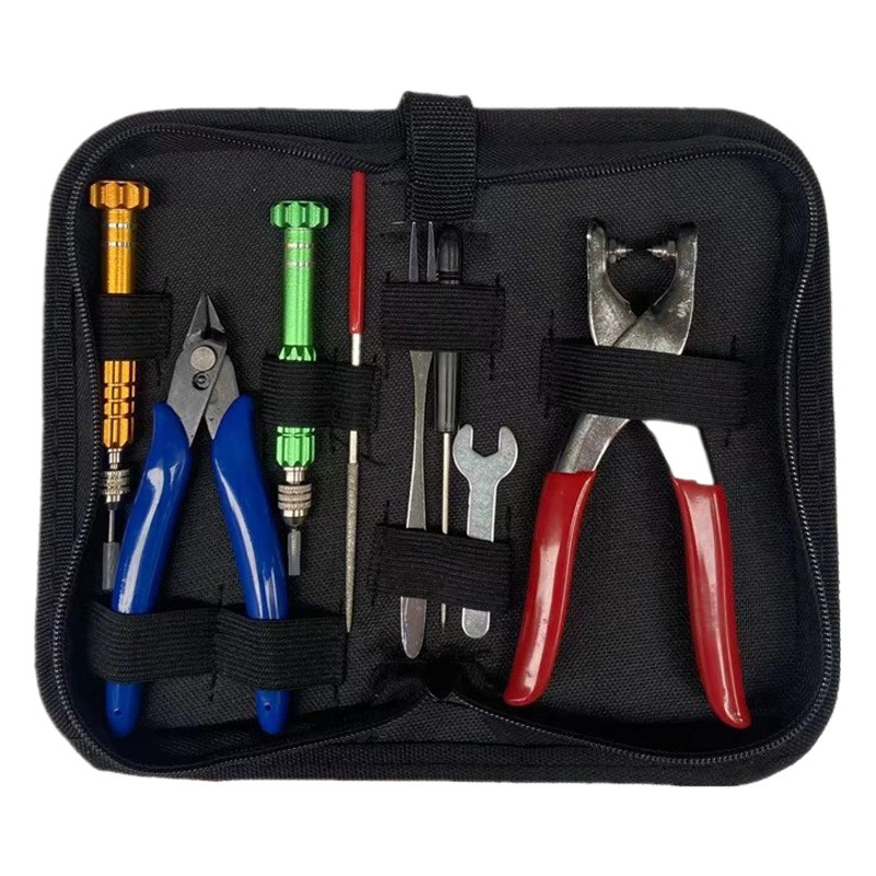 New badminton racket rubber particle change line protector nail edge cold pressure Bell mouth pliers tool suit
