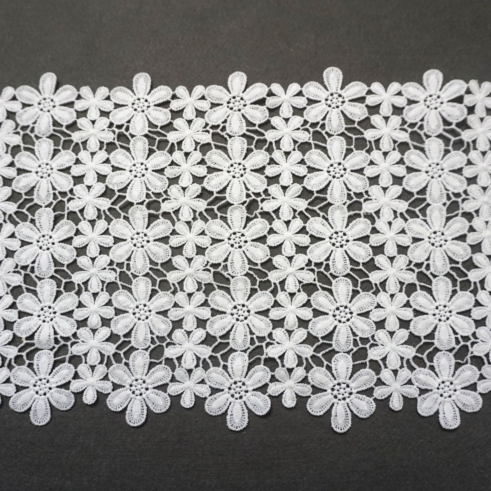 27cm Wide Lace Clothing Accessories Brand New Bilateral Exquisite Milk Silk Barcode Water-soluble Lace