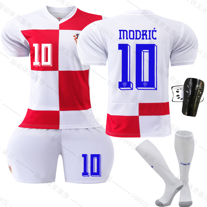 Euro 2024 Croatia home football uniform No.10 Modric national team jersey cross-border trade