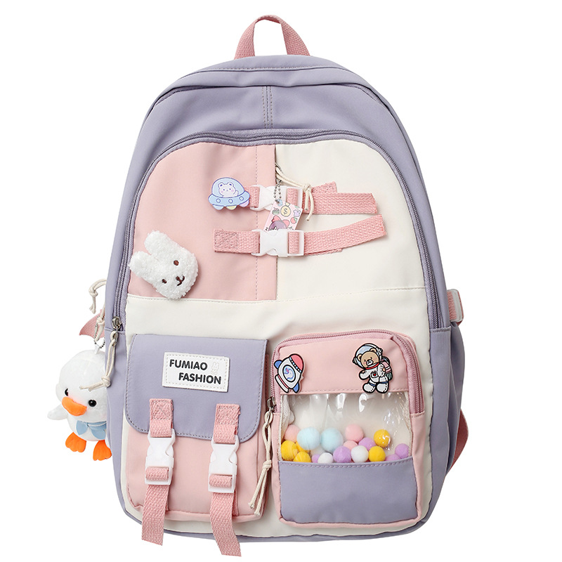 Picture of Schoolbags for Children, Primary School Students, Cute Girls, Middle School Students, Customized High-Quality Wholesale Junior High School Students, High-Looking Backpacks