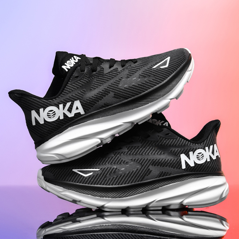 New Fashion Men's Thick Bottom Running Tide Shoes Breathable Mesh sneaker Marathon Outdoor Running Men's Shoes 9905