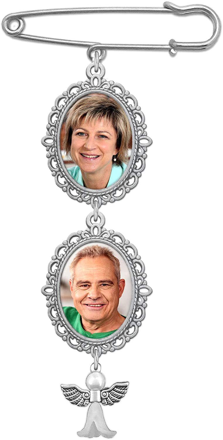 Picture of New Jewel Tray DIY Photo Frame Pendant Holiday Memorial Pendant Wedding Flower Decoration