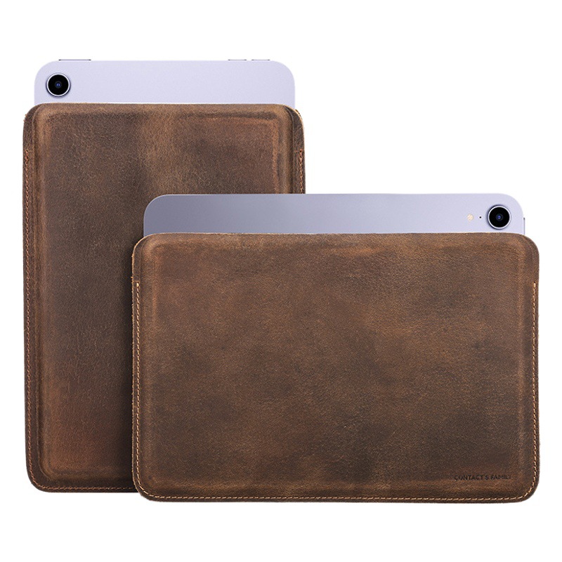Picture of For the new iPadmini6 protective case crazy horse leather 7.9/ 8.3 inch simple mini flat leather in stock