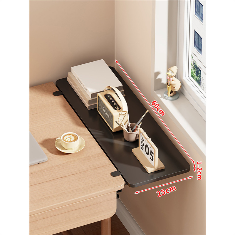 Picture of Desktop extension board, punching-free gap extension, expansion, computer desk hand rest, folding, lengthening, and widening panel