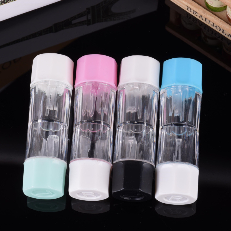 Picture of 170135 Diamond Rigid Glasses Case RGP Contact Lens Case Rigid Lens Case Contact Lens Case Beauty Contact Lens