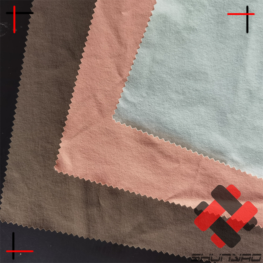 Shun Yao matting double chain nylon four-sided elastic mountaineering cloth fabric moisture absorption quick-drying sportswear fabric
