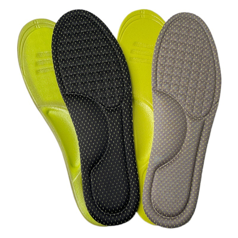 Thin Sports Insoles for Men, Breathable, Sweat-Absorbent and Poop-Feeling, Summer Women's Cutting, Cushioning, Deodorant and Comfortable