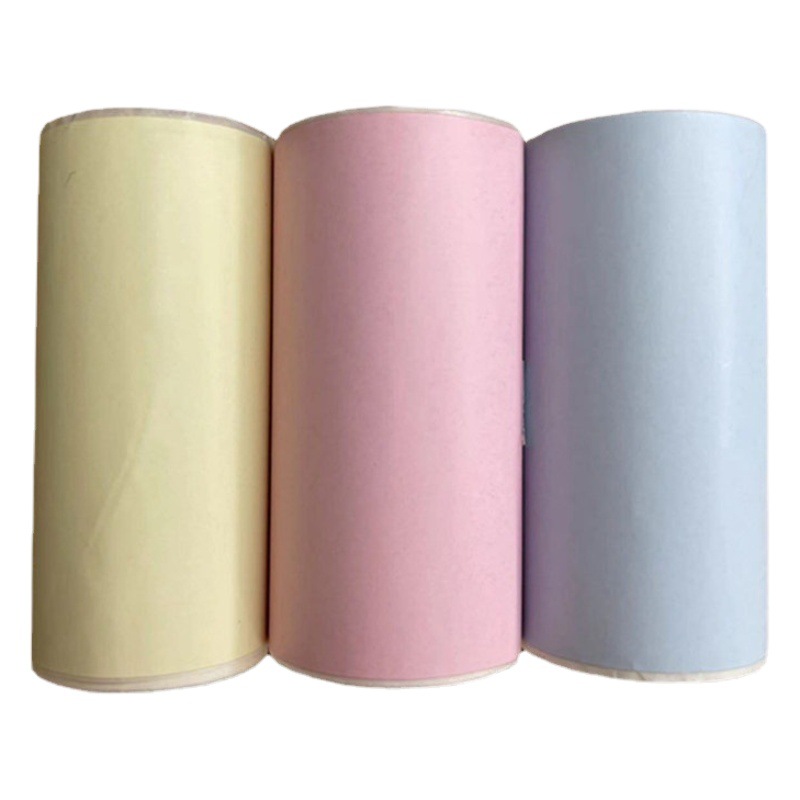 Ericsson Colorful Self-Adhesive Inkless Photo Stickers 5730 Meow Meow Machine Thermal Printing Paper Self-Adhesive with Backing Adhesive