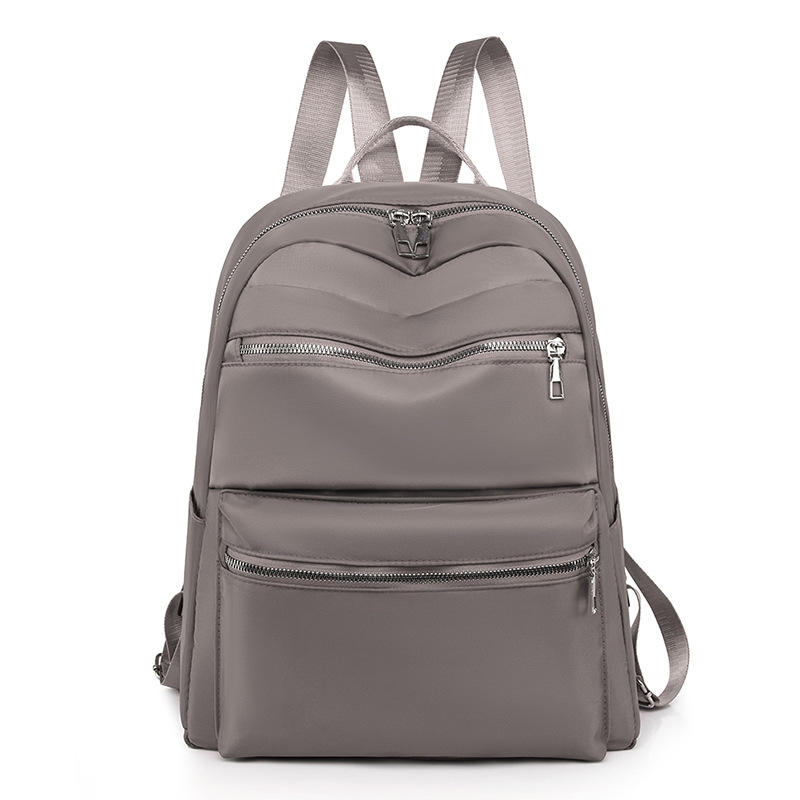 Picture of New Waterproof Nylon Cloth Bag Large Capacity Women's Backpack Junior High School Student Schoolbag Korean Style All-match General Bag