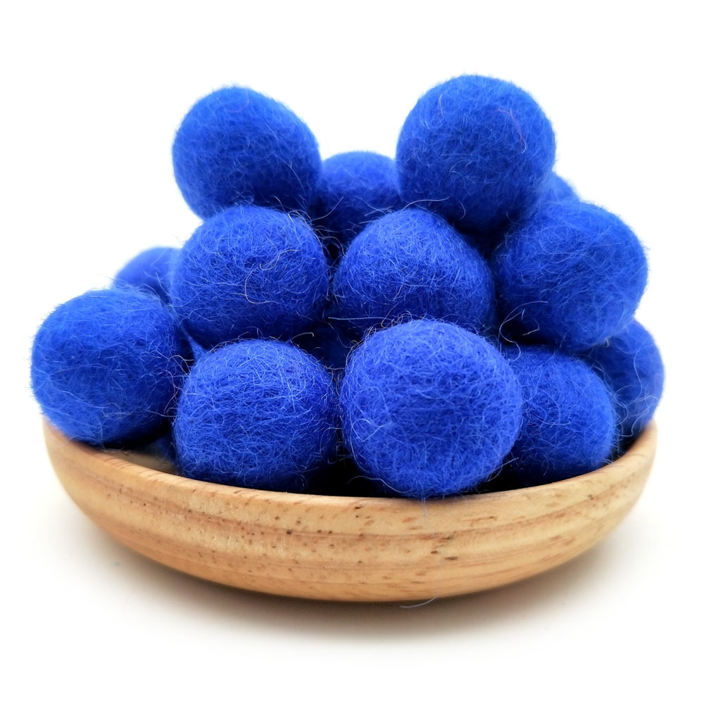 Picture of Cross-border in stock 2CM wool ball Christmas jewelry accessories Christmas diy colorful wool ball small wool ball pokes