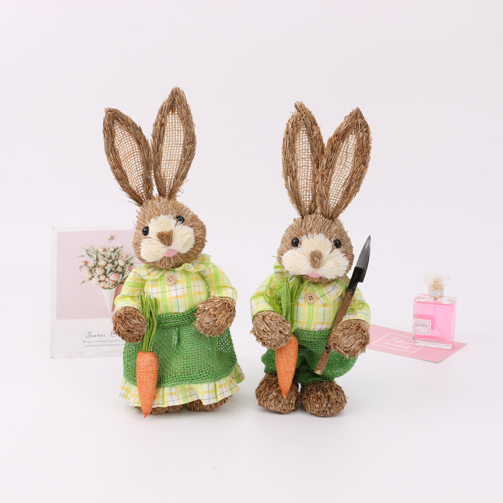 Picture of Cross-Border Easter Bunny 2025 New Party Decoration Simulation Ornaments Wholesale
