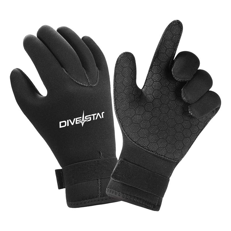 Picture of Cross-Border Wholesale 3/5mm Diving Gloves, Anti-Cut, Anti-Stab, Fishing and Catching Fish, Outdoor Warm, Non-Slip, Snorkeling and Surfing Gloves