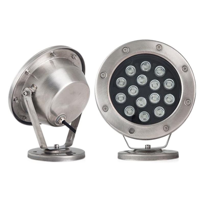 LED stainless steel underwater lamp underwater lamp swimming pool spotlight 6W9W12W18W colorful underwater lamp