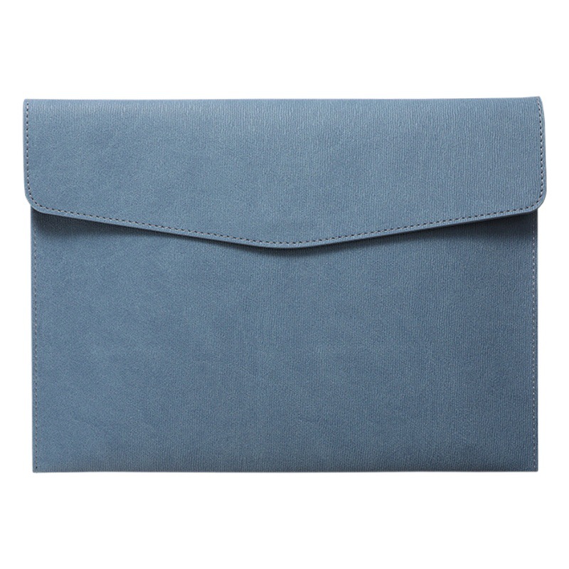 Amazon Large Capacity a4 Document Bag Leather Information Bag Business Office Document Bag Printable LOGO