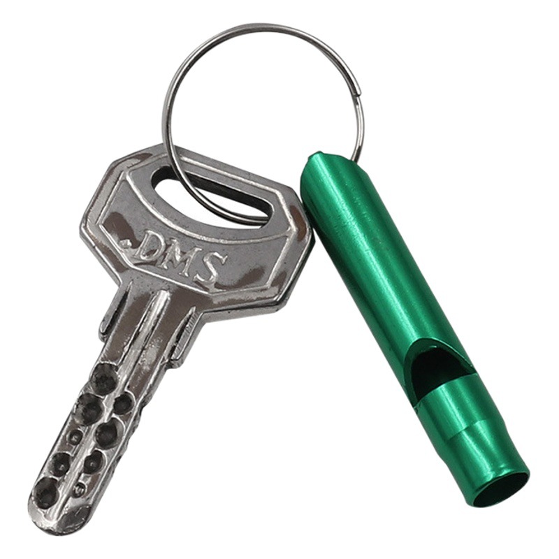 Aluminum alloy big small size whistle field survival whistle outdoor activities training whistle survival whistle metal whistle