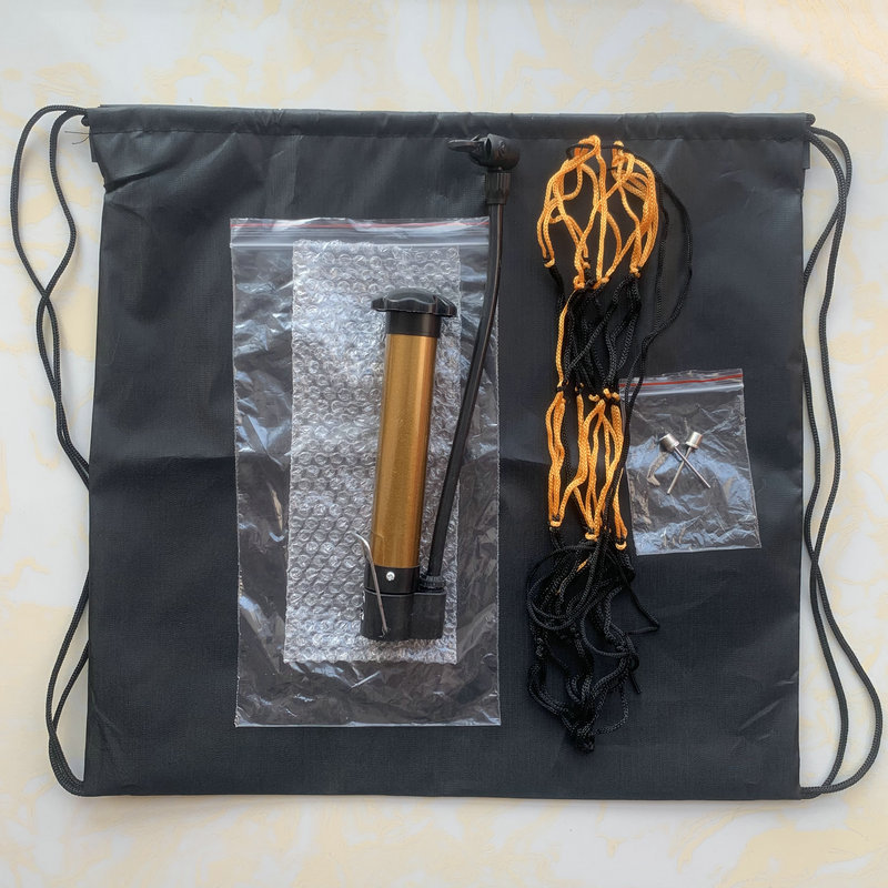 Picture of Portable Ball Inflatable Equipment Mini Set Inflator Net Pocket Inflatable Needle Basketball Football Car Tire Balloon Accessories
