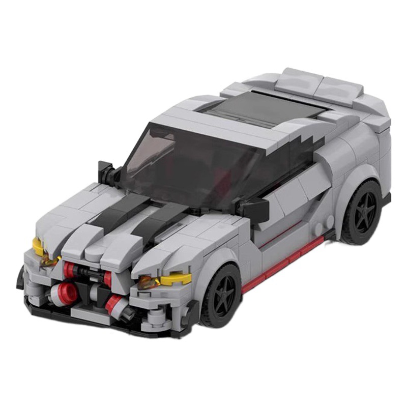 Compatible with Lego MOC building blocks toy speed Series 8 grid car BMW M4 CSL racing car assembly model