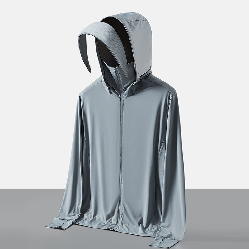 Picture of High-Quality Sun Protection Clothing for Men and Women in Summer New Style Detachable Brim Couple Youth Outdoor Leisure Travel Skin Clothing