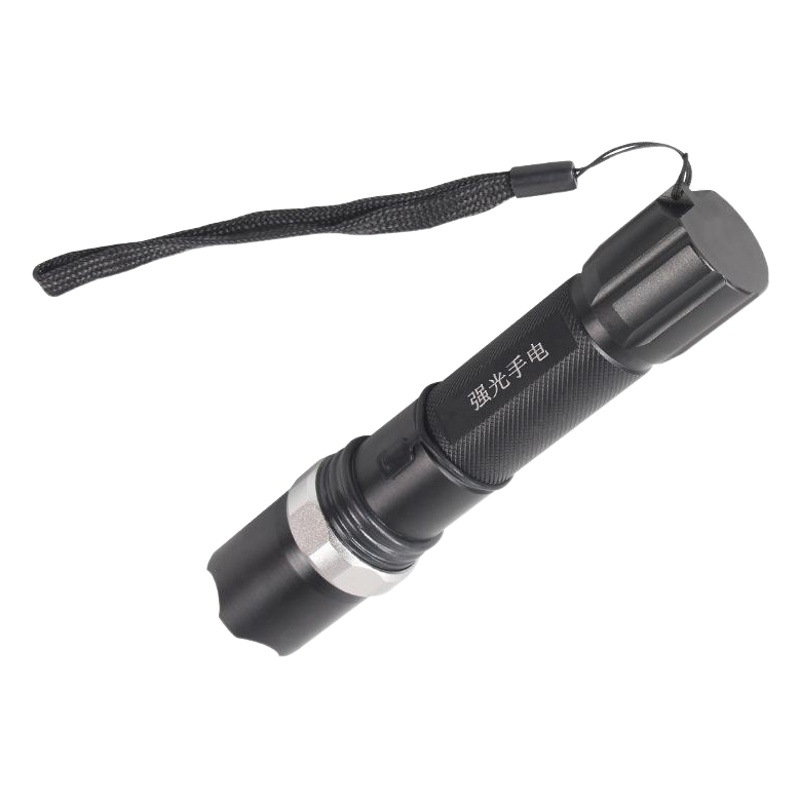 Xiaoqingying Outdoor Lighting Mini Self-Defense Zoom Flashlight Led Strong Light Long-Range Rechargeable Flashlight Wholesale