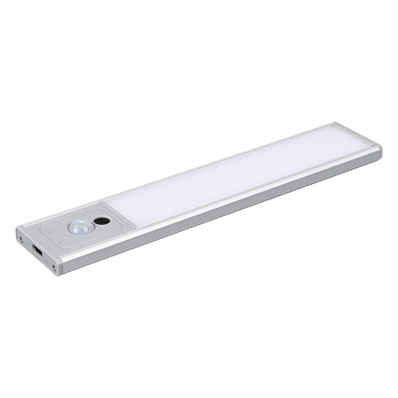 Led Human Body Sensor Light Smart Wireless Night Light Long Strip Charging Kitchen Hand Scan Sensor Cabinet Wardrobe Light Strip